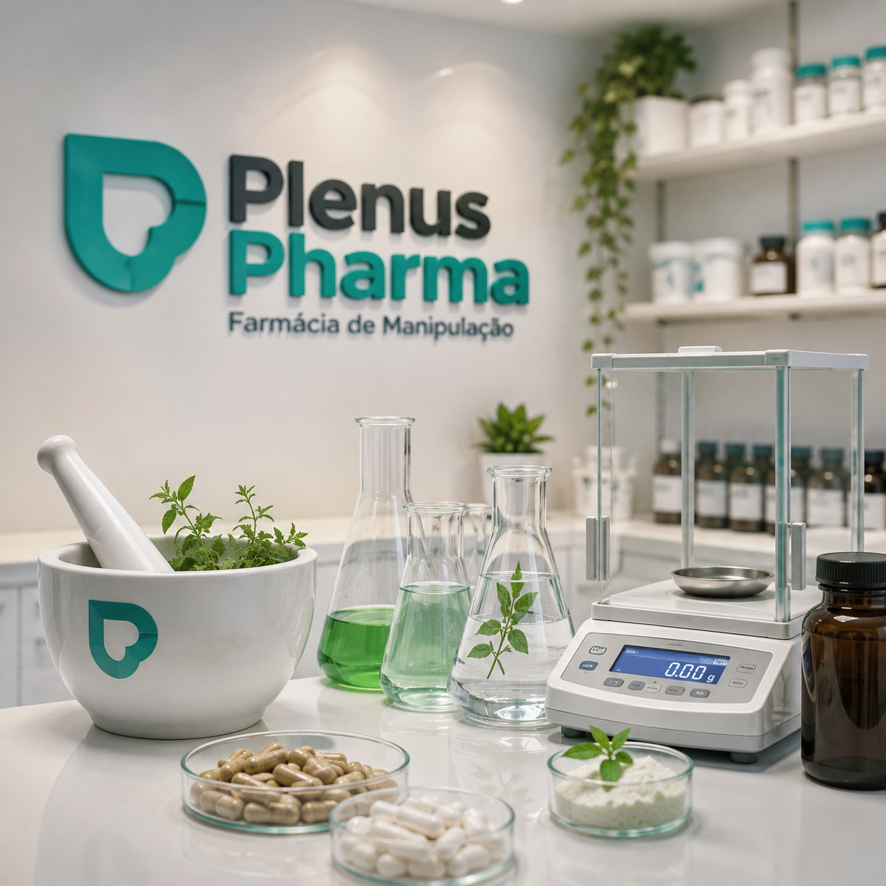 Farmácia de Manipulação Plenus Pharma em Curitiba